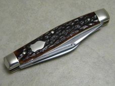 Friedr. Olbertz Solingen Germany Bone Stockman Knife