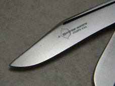 A Bowen Knife Atlanta USA Wood Stockman Knife c.1972