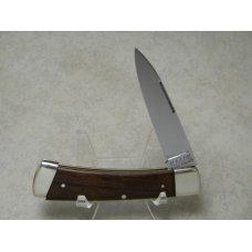 Ka-Bar KA-LOK Stainless 2222 Japan Wood Bolster Lock Locking Blade Knife c.1966-1982