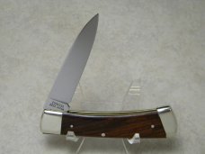 Ka-Bar KA-LOK Stainless 2222 Japan Wood Bolster Lock Locking Blade Knife c.1966-1982