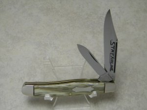Camillus Cutlery Co. Camillus NY USA Sword Brand Streamline 2 Blade Jack Knife c.1941-1946
