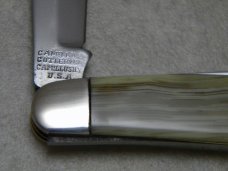Camillus Cutlery Co. Camillus NY USA Sword Brand Streamline 2 Blade Jack Knife c.1941-1946 