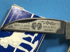 Bulldog Brand Whittler w/ Second Cut Bone Stag Handles -4" Closed  -NOS