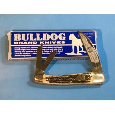Bulldog Brand Whittler w/ Second Cut Bone Stag Handles -4" Closed -NOS