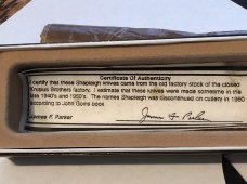Shapleigh’s new old stock from Krusius Brothers factory 