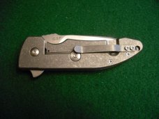 Bradford Knives G3F Guardian 3 Flipper Titanium Frame Lock, M390   MINT