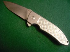 Bradford Knives G3F Guardian 3 Flipper Titanium Frame Lock, M390   MINT