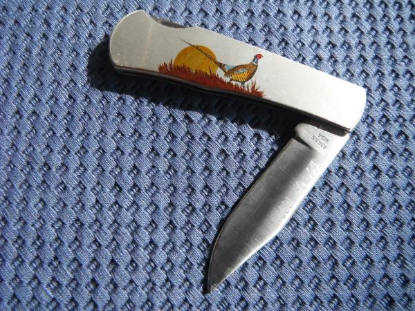 Alcas Knife Company (Alcoa & W. R. Case & Sons Cutlery ) Pheasants Forever Pocket Knife #322 of 1000
