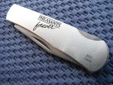 Alcas Knife Company (Alcoa & W. R. Case & Sons Cutlery ) Pheasants Forever Pocket Knife #322 of 1000