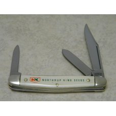 Kutmaster Utica N.Y. USA Northrup King Seeds Stockman Knife