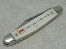 Kutmaster Utica N.Y. USA Northrup King Seeds Stockman Knife