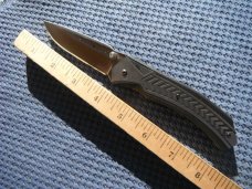 CRKT Lift Off Stainless Steel Spring Assisted Knife (3.5") 6830 AUS-8 Plain Blade, Zytel Handle