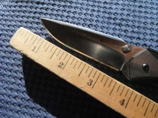 CRKT Lift Off Stainless Steel Spring Assisted Knife (3.5") 6830 AUS-8 Plain Blade, Zytel Handle