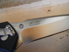 CRKT Lift Off Stainless Steel Spring Assisted Knife (3.5") 6830 AUS-8 Plain Blade, Zytel Handle