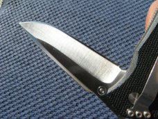 CRKT Lift Off Stainless Steel Spring Assisted Knife (3.5") 6830 AUS-8 Plain Blade, Zytel Handle