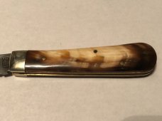 A Wright &Sons Eureka blade knife horn