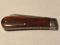 A Wright &Sons pruning knife horn