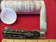 Great Eastern  Northfield Antique Green, Liner Lock, Pattern # 735113L