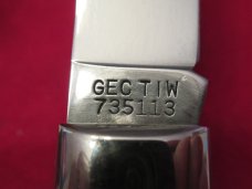 Great Eastern  Northfield Antique Green, Liner Lock, Pattern # 735113L