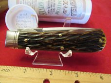 Great Eastern  Northfield Antique Green, Liner Lock, Pattern # 735113L