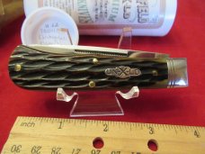 Great Eastern  Northfield Antique Green, Liner Lock, Pattern # 735113L