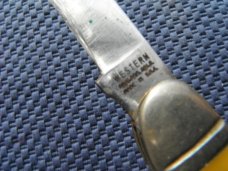 Vintage Western Boulder Colo. USA Fishing Knife 751 Stainless 2 Blades, Folding Pocket knife