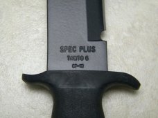 Ontario USA SPEC PLUS TANTO 6 SP-12 Fixed Blade Fighting Knife & Sheath in Box