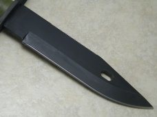 Ontario Knife Co. USA Green M-9 Bayonet Fixed Blade Knife & Scabbard in Box