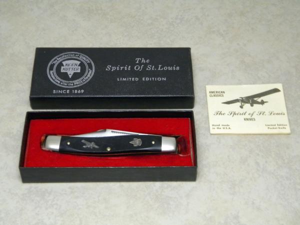 Schrade Walden Cut K74 USA Keen Kutter Limited Edition The Spirit of St. Louis Stockman Knife in Box Schrade Walden Cut K74 USA Keen Kutter Limited Edition The Spirit of St. Louis Stockman Knife in Box