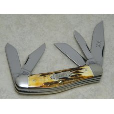 Case Classic 1994 Stag 55039 Bomb Shield 5-Blade Sowbelly Knife