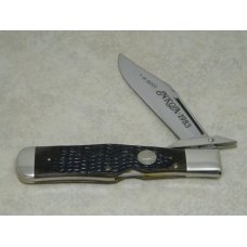 Case XX SS USA 1983 Bone C61050L Coke Bottle Swing Guard Lockback NKCA Club Knife