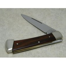 Ka-Bar KA-LOK Stainless 2227 Japan Wood Bolster Lock Locking Blade Knife c.1966-1982