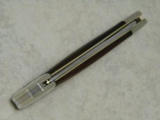Ka-Bar KA-LOK Stainless 2227 Japan Wood Bolster Lock Locking Blade Knife c.1966-1982