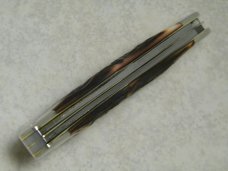 Schrade + USA 227UH Uncle Henry Staglon Folding Bowie/Hunter Knife & Pouch in Box c.1973-1986