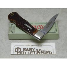 Remington UMC USA 1984 Delrin R1173L Baby Bullet Lockback Knife in Box