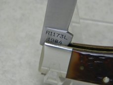 Remington UMC USA 1984 Delrin R1173L Baby Bullet Lockback Knife in Box