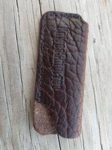 GREAT EASTERN NORTHWOODS CASE XX BUFFALO LEATHER SM KNIFE SLIP / SHEATH NEW NR from KSF
