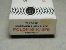 Case XX Stainless USA 8 Dot (1972) Curly Maple 7197 LSSP Shark Tooth Lockback Knife in Box