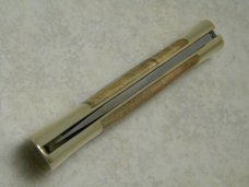 Case XX Stainless USA 8 Dot (1972) Curly Maple 7197 LSSP Shark Tooth Lockback Knife in Box