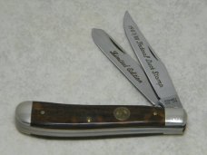 Schrade + USA LTD 1987/88 Federal Duck Stamp Commemorative Slimline Trapper Knife in Box