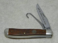 Schrade + USA LTD 1988/89 Federal Duck Stamp Commemorative Gut Hook Slimline Trapper Knife in Box