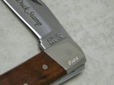 Schrade + USA LTD 1989/90 Federal Duck Stamp Commemorative Lockback Knife in Box
