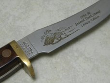 Schrade + USA LTD 1991/92 Federal Duck Stamp Commemorative Fixed Blade Knife in Box