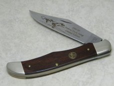 Schrade + USA LTD 1992/93 Federal Duck Stamp Commemorative Linerlock Folding Hunter Knife in Box