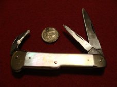 J. A. Henckels Long Arm Twins Champagne Knife Antique