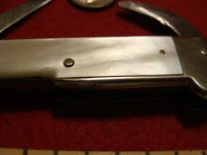 J. A. Henckels Long Arm Twins Champagne Knife Antique