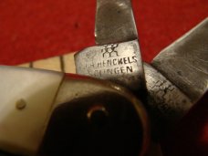 J. A. Henckels Long Arm Twins Champagne Knife Antique