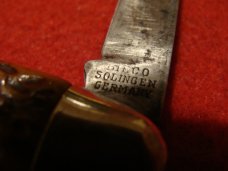 BIECO Pen Solingen Germany Bone Handle