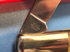 Zwilling  J A Henckels 1 Blade "Hand Forged" Barlow (HK-14-S) with Premium Stag Handles -NOS