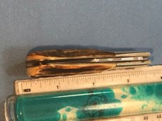 Zwilling  J A Henckels 1 Blade "Hand Forged" Barlow (HK-14-S) with Premium Stag Handles -NOS